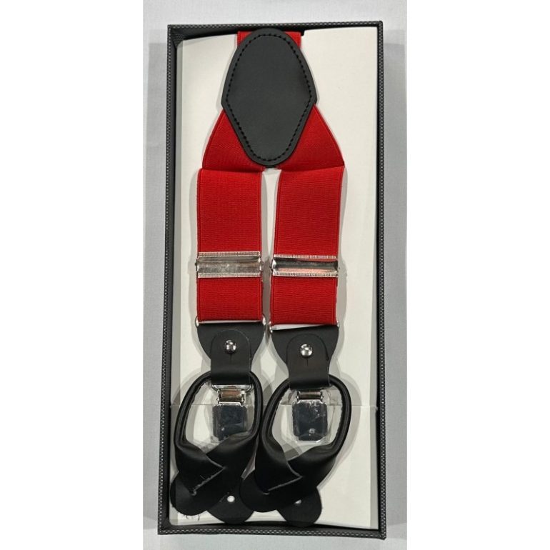 Tirantes Bruno Piatelli Rojo
