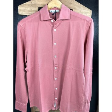 POLO MANGA LARGA COLOR ROSADO / 6658