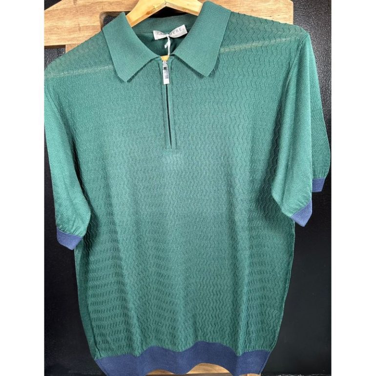 Polo Color Verde Navy / SU22