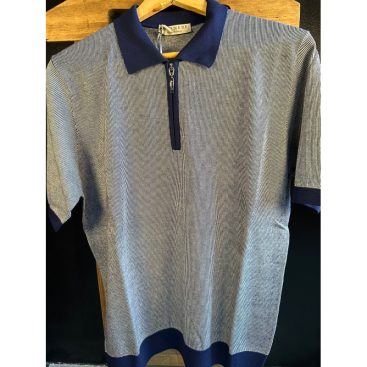 Polo Color Royal Blanco / SU23